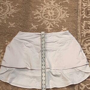Footjoy White Layered Golf Skort